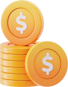 金融 插画 3D图标 银行 理财Coins